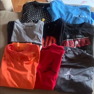 9 boys Jordan shirts sold!! Sold! Sold!!!!